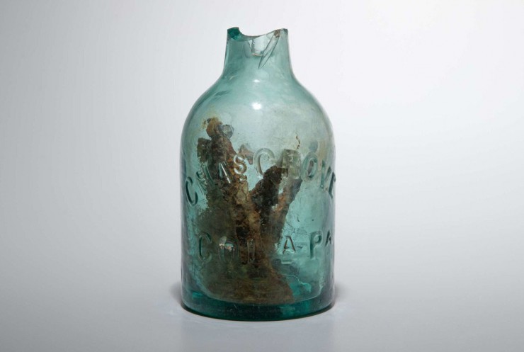 کشف بطری جاودگران از دوران جنگ داخلی آمریکا