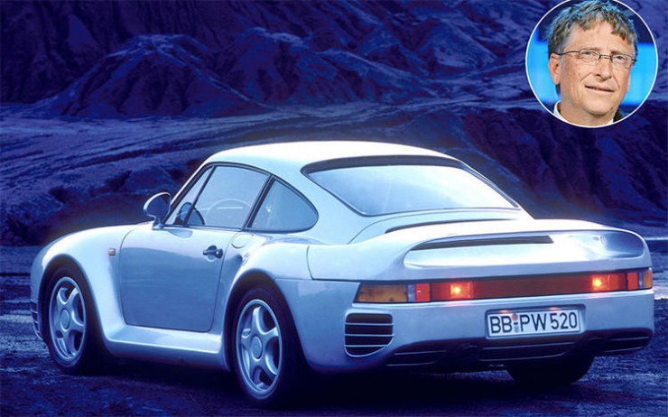 Bill Gates - Porsche 959