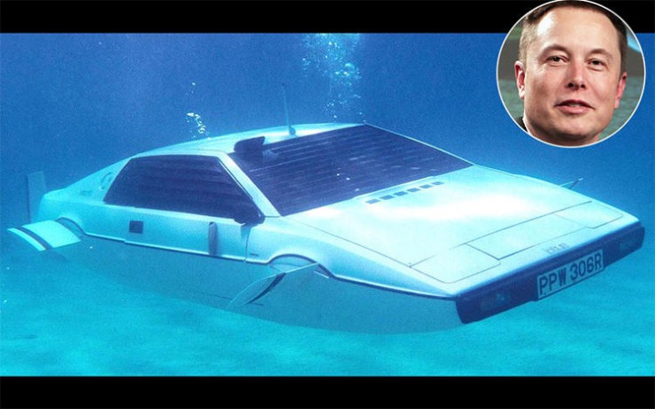 Elon Musk – Lotus Esprit