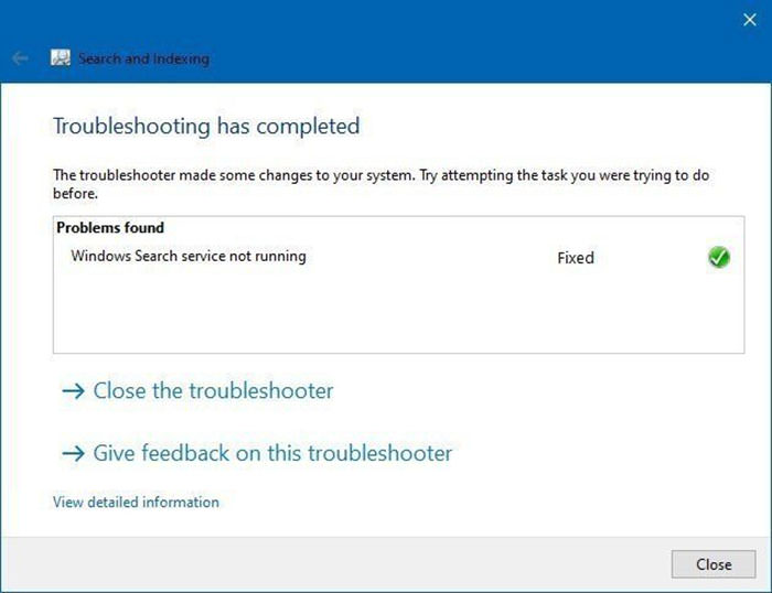 صفحه troubleshooter