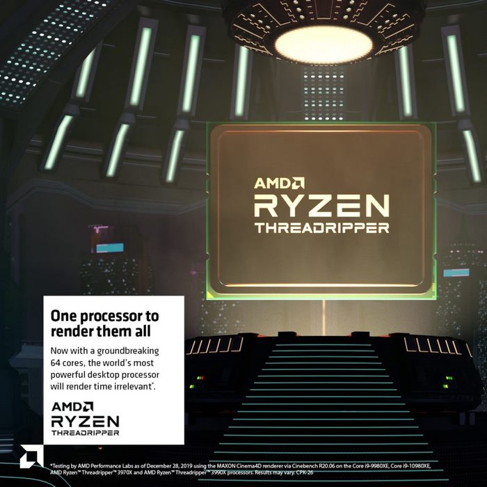 پردازنده AMD رایزن تردریپر 3990X در بنچمارک گیک‌بنچ پردازنده‌های HEDT را شکست داد