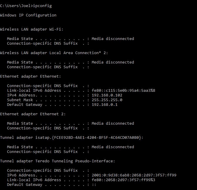 خط فرمان / Command Prompt / CMD