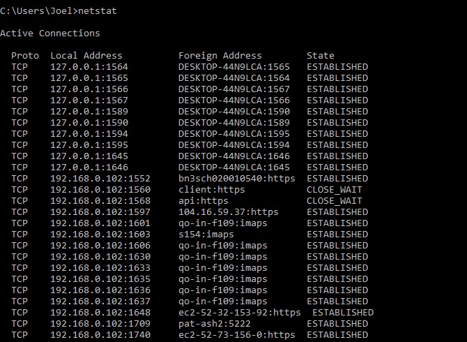 خط فرمان / Command Prompt / CMD