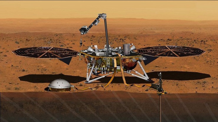 InSight lander / سطح نشین اینسایت