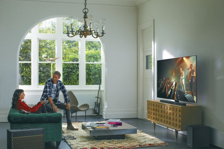 سامسونگ جدیدترین تلویزیون‌های QLED را با رزولوشن‌های 4K و 8K برای بازار آمریکا معرفی کرد