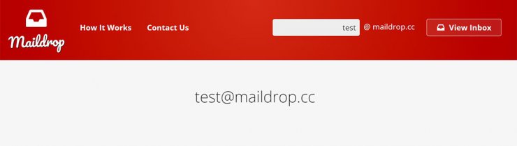 ایمیل یکبار مصرف Maildrop