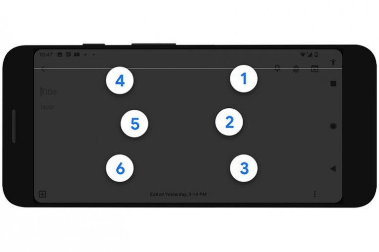 گوگل امکان تایپ با خط بریل را در اندروید فراهم کرد