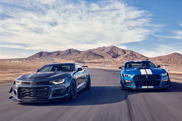 Chevrolet Camaro vs. Ford Mustang