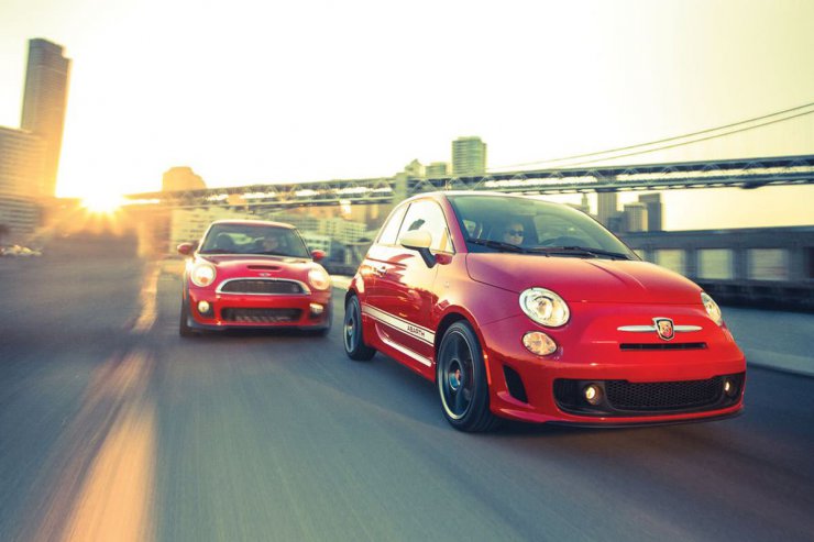 Fiat 500 vs. Mini