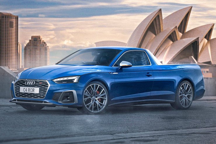 Audi ute render