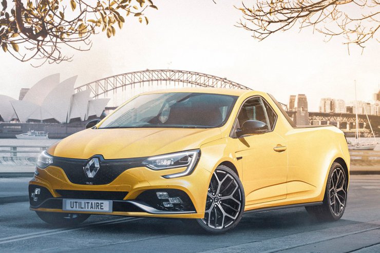 Renault ute render