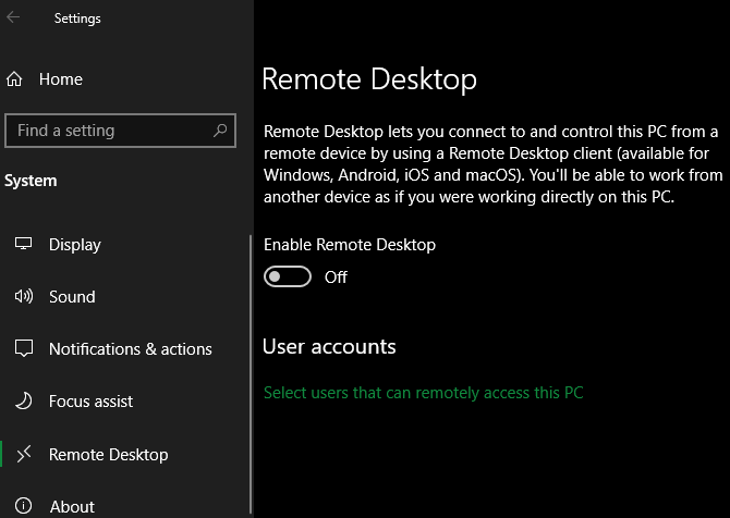 remote desktop