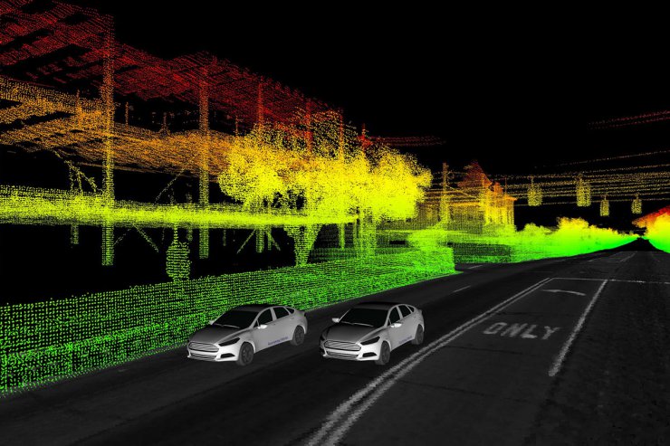 ford autonomous car / خودرو خودران فورد