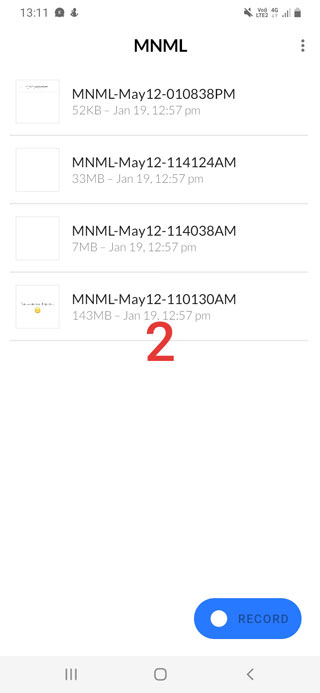 زوم‌اپ: MNML Screen Recorder اپلیکیشنی کاربردی برای ضبط از صفحه گوشی