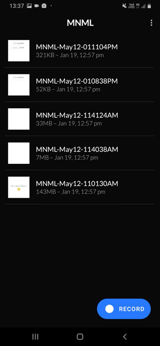 زوم‌اپ: MNML Screen Recorder اپلیکیشنی کاربردی برای ضبط از صفحه گوشی