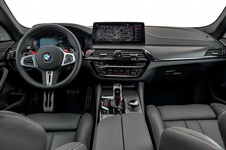 BMW M5 بی ام و ام5 نمای داخلی