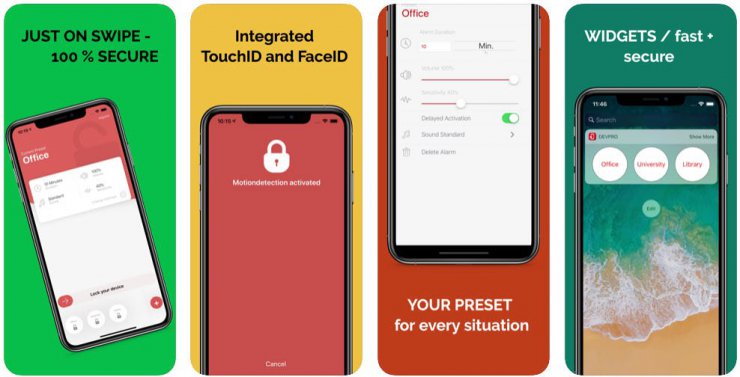 اسکرین شات اپلیکیشن Device Protection - Anti Theft