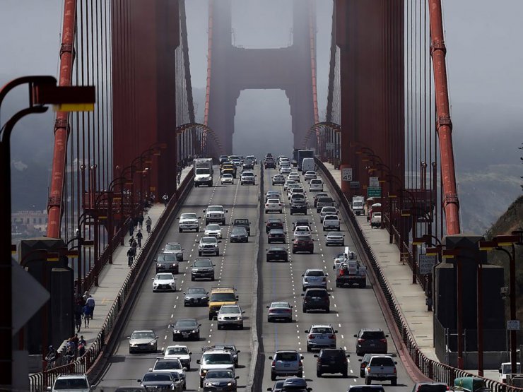 جاده پل گلدن گیت / Golden Gate