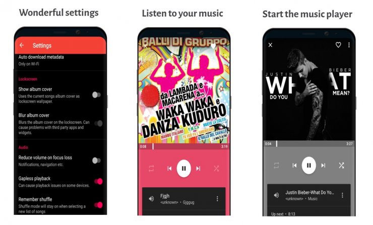 اسکرین شات اپلیکیشن Music Player Pro 2020 - Audio Player