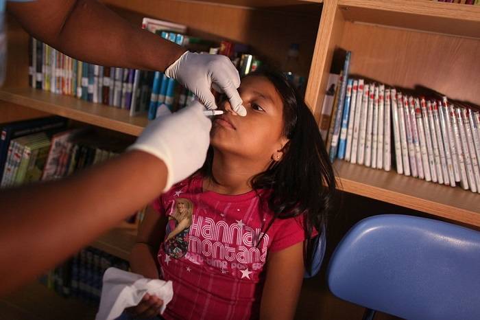 واکسن آنفولانزا به شکل اسپری بینی