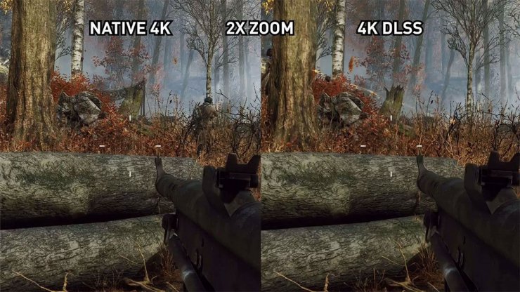 مقایسه 4K و 4K DLSS