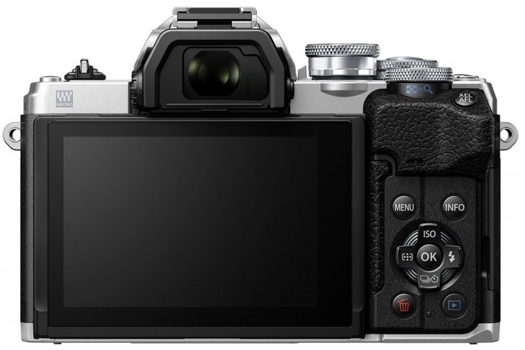 نمایشگر و پنل پشتی دوربین OM-D E-M10 Mark IV