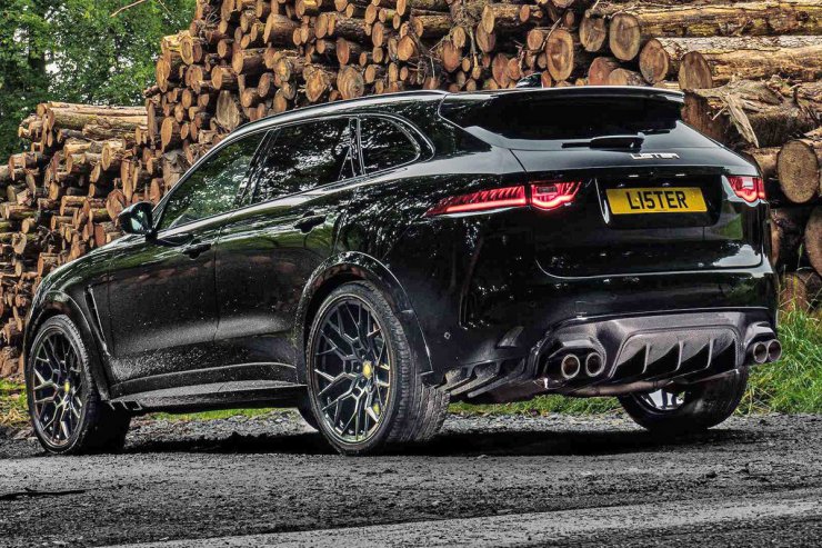 Jaguar f-pace Lister Stealth لستر استیلت نمای پشت