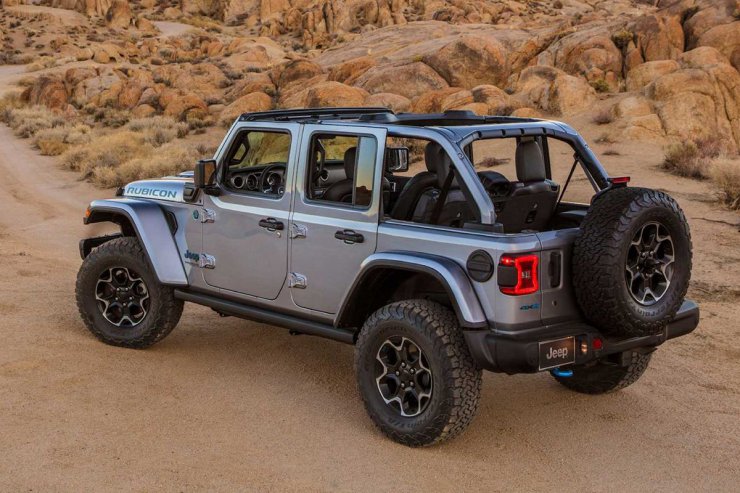 Jeep Wrangler 4xe جیپ رانگلر پلاگین هیبرید