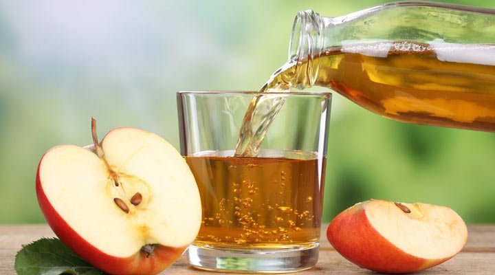 رژیم غذایی برات - آب سیب غذای خوبی برای بهبود اسهال است.