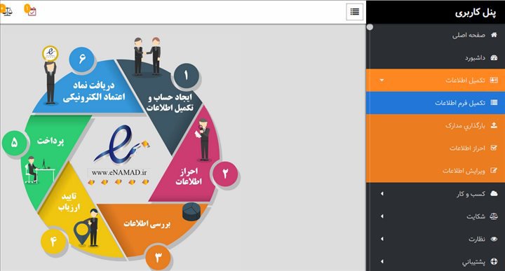 دریافت نماد الکترونیک با افزودن کسب‌وکار به سامانه اینماد