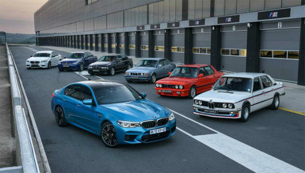 bmw M5 all generations