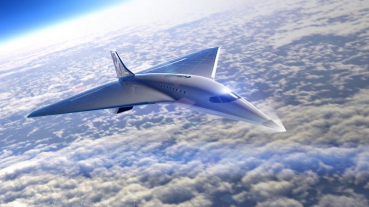 ویرجین گلکتیک از طراحی هواپیمای مافوق صوت Mach 3 رونمایی کرد