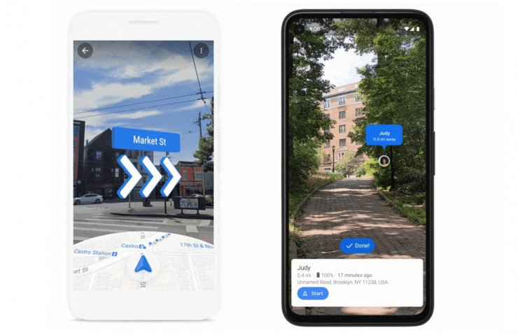 گوگل مپس با بهبود قابلیت‌‌های واقعیت افزوده مسیریابی را از همیشه ساده‌تر می‌کند