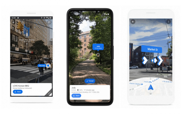 گوگل مپس با بهبود قابلیت‌‌های واقعیت افزوده مسیریابی را از همیشه ساده‌تر می‌کند