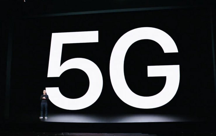 اپل بالاخره شبکه 5G را به آیفون آورد