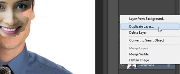 تغییر چهره در فتوشاپ