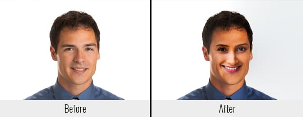 تغییر چهره در فتوشاپ