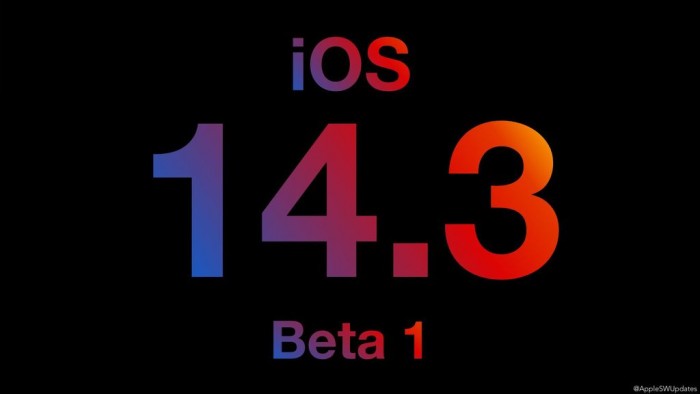 بتای iOS 14.3 برای توسعه دهندگان منتشر شد؛ با قابلیت‌های جدید آشنا شوید