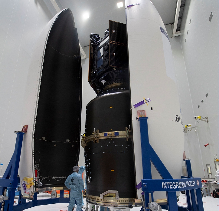 پرتاب ناموفق راکت شرکت آریاناسپیس و نابودی محموله آن