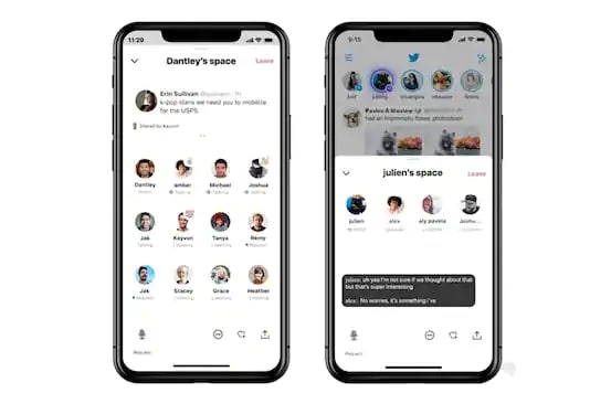 توییتر در حال آزمایش قابلیت «اسپیس» برای ایجاد چت روم صوتی است