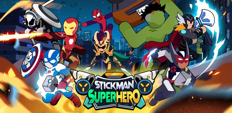معرفی بازی Super Stickman Heroes Fight‏؛ ابر قهرمان‌ها در رینگ مبارزه
