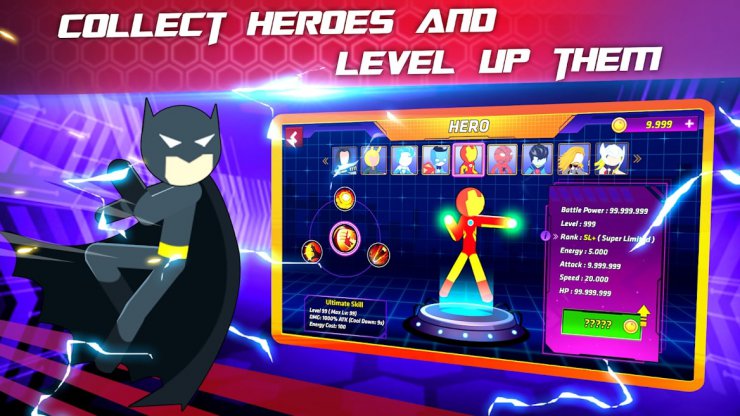 بازی Super Stickman Heroes Fight