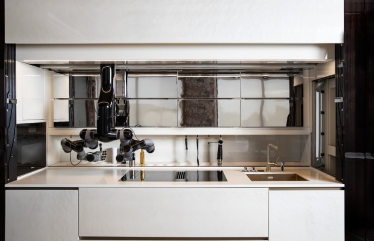 مدیریت کامل آشپزخانه با ربات هوشمند ۳۴۰ هزار دلاری Moley [تماشا کنید]