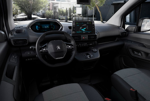 ون برقی پژو e Partner با باتری 50 کیلووات ساعتی و برد 275 کیلومتر معرفی شد