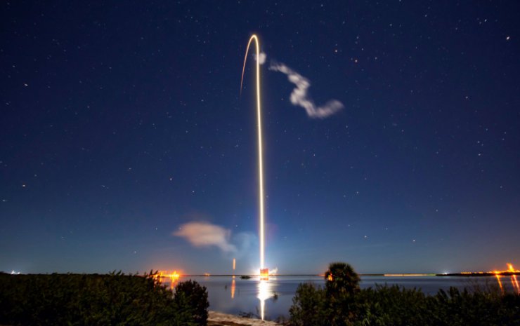فرود ناموفق بوستر راکت فالکن ۹ در نوزدهمین پرتاب استارلینک [تماشا کنید]