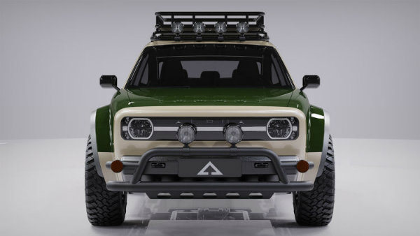 آلفا موتور JAX معرفی شد؛ یک کوپه شاسیبلند برقی برای فتح مسیرهای آفرود