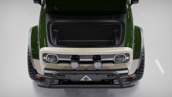 آلفا موتور JAX معرفی شد؛ یک کوپه شاسیبلند برقی برای فتح مسیرهای آفرود