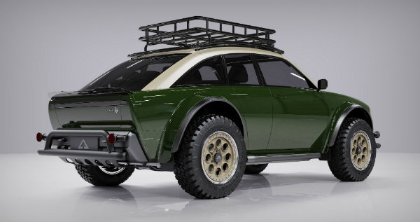 آلفا موتور JAX معرفی شد؛ یک کوپه شاسیبلند برقی برای فتح مسیرهای آفرود