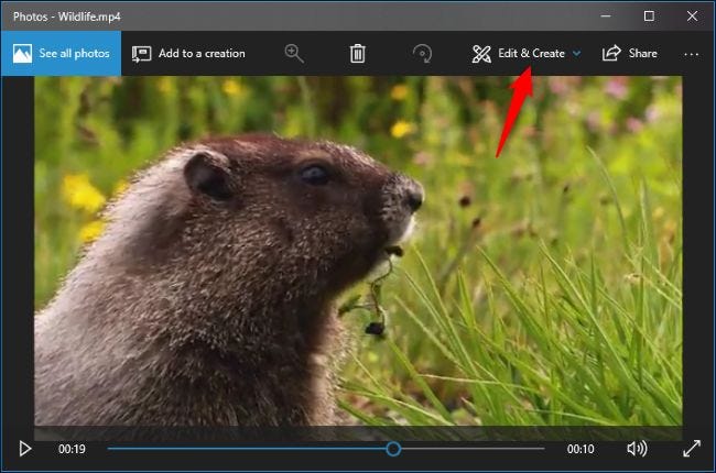 ویرایش فیلم با برنامه Video Editor