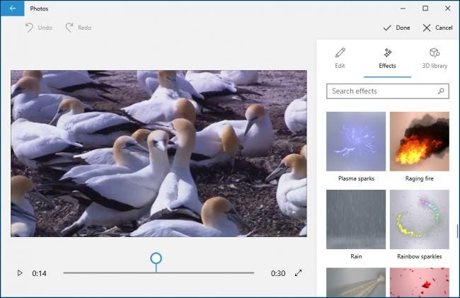 ویرایش فیلم با برنامه Video Editor